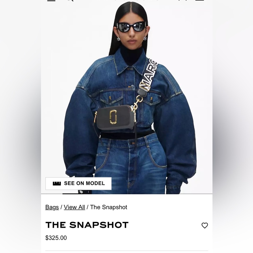 Marc Jacobs The Snapshot...$325 in store/online - Picture 5 of 17